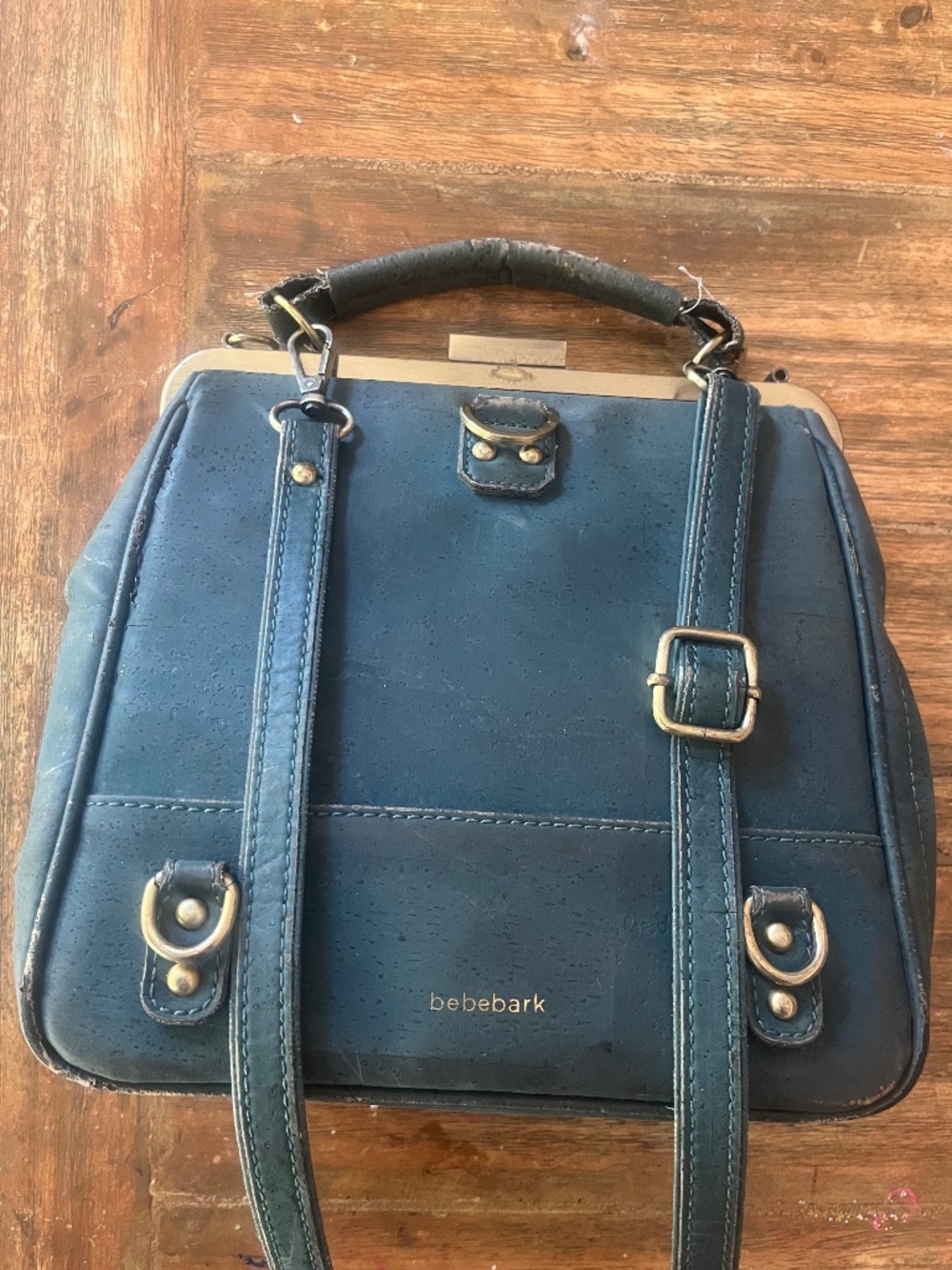 Bebebark crossbody bag Emerald